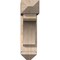 Ekena Millwork Legacy Arts and Crafts Smooth Bracket w/ Offset Brace, Douglas Fir, 7 1/2"W x 26"D x 26"H BKT0806X26X26LEC03SDF - alternate 4